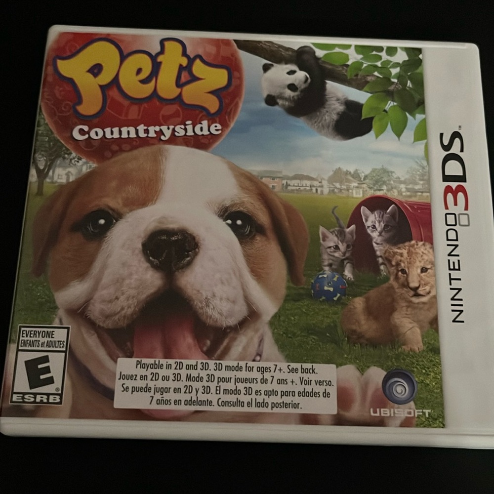 Petz Countryside Nintendo 3DS Game